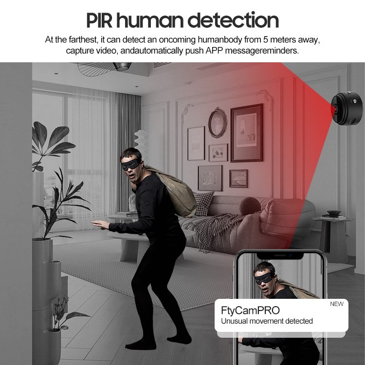 LEVOFAST A9 Mini Camera WiFi Wireless Monitoring Security Protection Remote Monitor Video Smart Home CCTV IP Camera