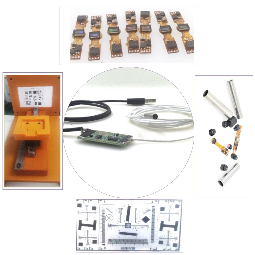 39 mm 720p OVM9734 endoscope camera module USB output for mobilepone and laptop