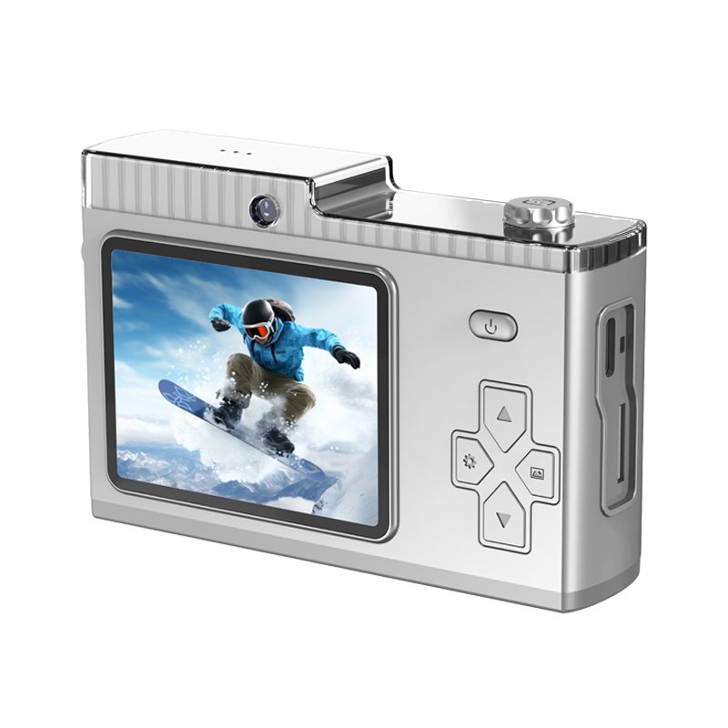 Digital Camera Retro digital camera CCD mini retro camera with fill light MP3 For Photography