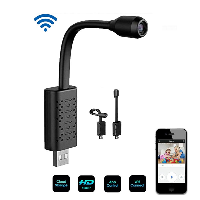 Hot Selling IP Wifi Camera Mini HD 1080P Motion Detection U21 Wifi USB Mini Camera