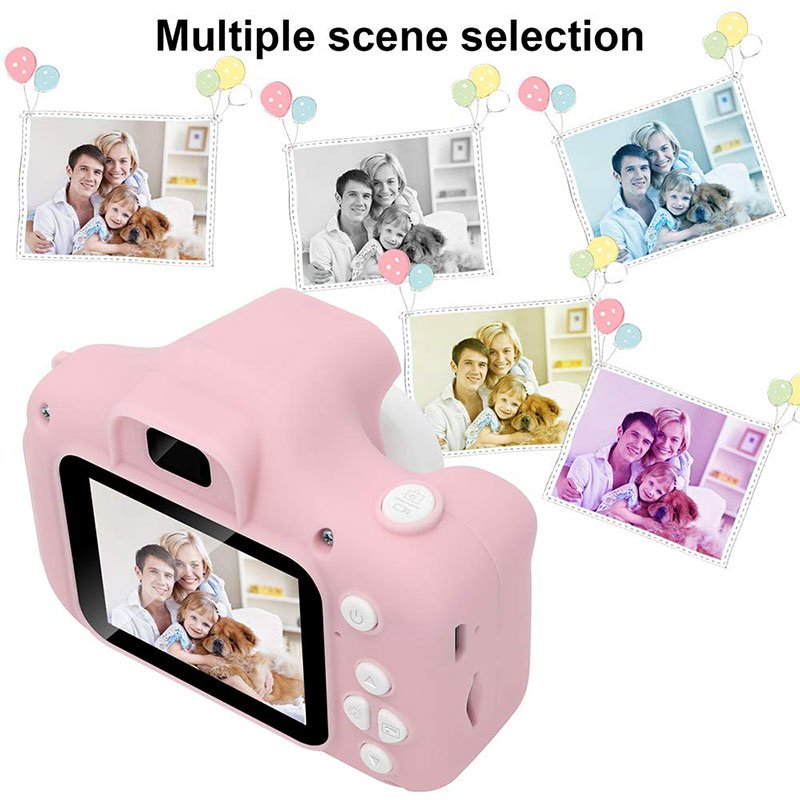 New arrive portable mini kids camera best gifts toys 2.0 Inch 1080P HD screen children's video photo camera