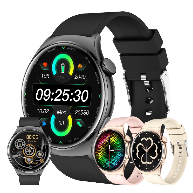 2024 Amoled Dial Smartwatch M7 Health Monitoring Sport Feature Bluetooth Call Heart Rate Measure Body Temperature Smartwatch