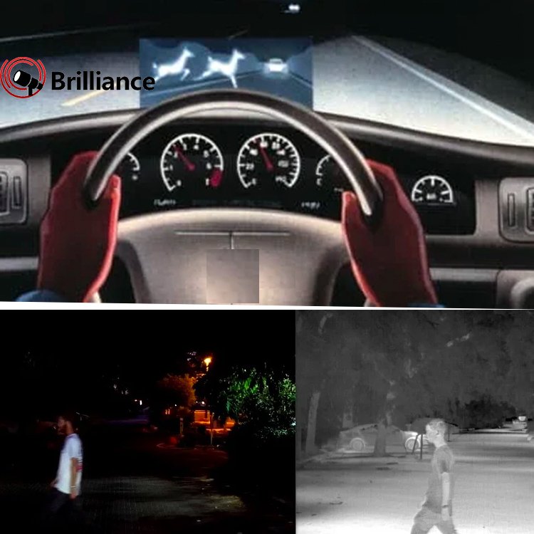 Ture infrared thermal imaging camera heat ir vehicle module thermal camera for car