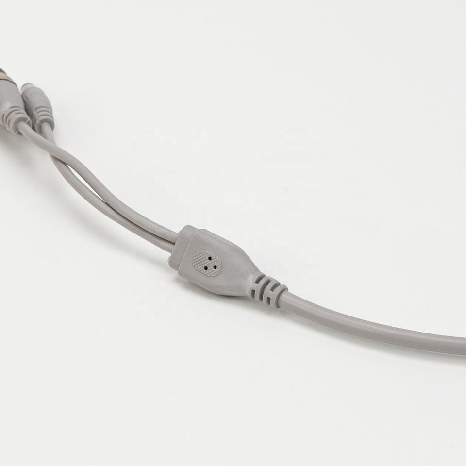 CCTV Network Camera Video 5-Core Cable for Surveillance Security Camera BNC+DC cable analog monitoring camera wire