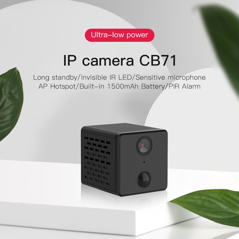 2024 Latest CB71 Mini 4G HD Wireless Network Indoor IP Camera Home Security Motion Detection Wi-Fi Mini Cameras