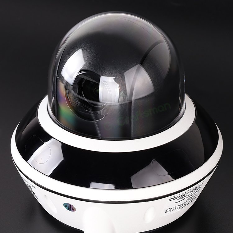 GX-PS2X4I-M6S(AG) 6MP Mini PTZ Dome POE Network IP Human Detect Camera with Sony Night Vision Optical Zoom Two-way Audio SD Card