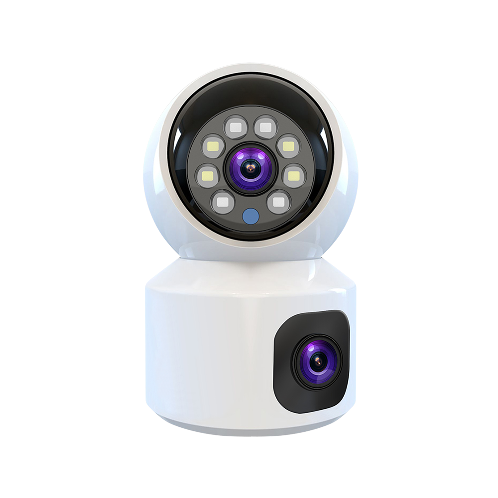 V380pro Indoor Dual Lens PTZ Camera wifi Camera 4MP Baby monitor Network Camera