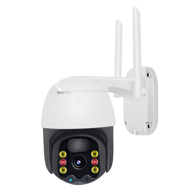 CCTV Camera Two-way Audio Surveillance Security Solar PTZ Camera IP WiFi 4G 1080P H265 Network Camera