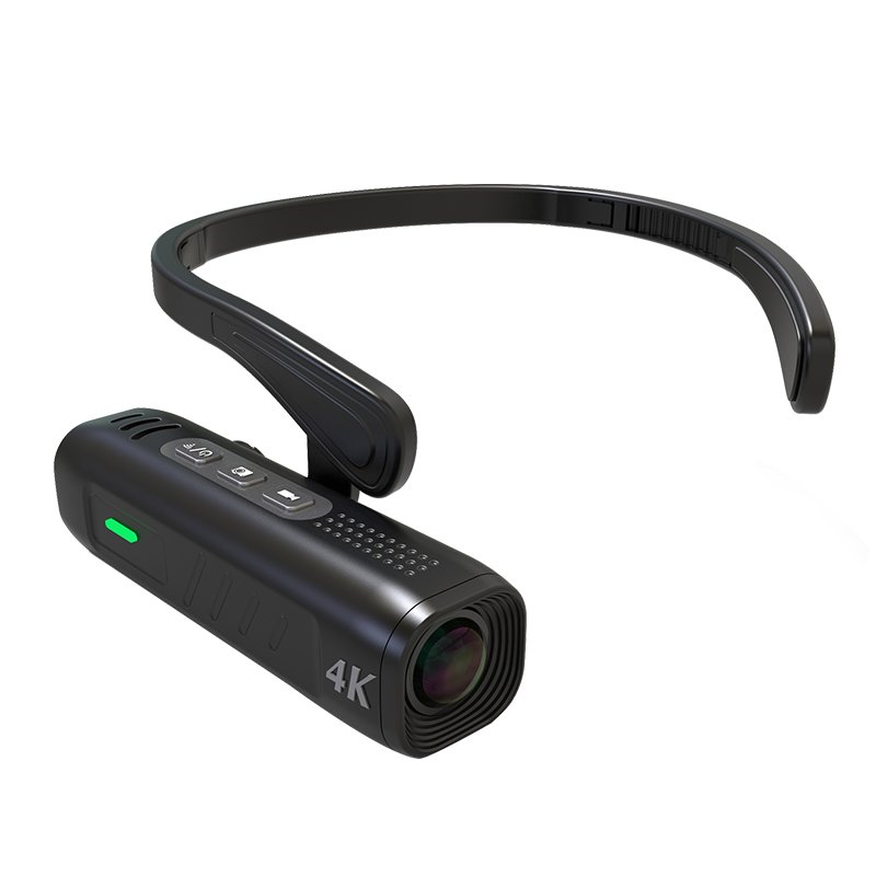 4K 30FPS WiFi 1080P HD Digital Video Camcorder Head Wear Mini Cameras Video APP Remote Built-in Microphone