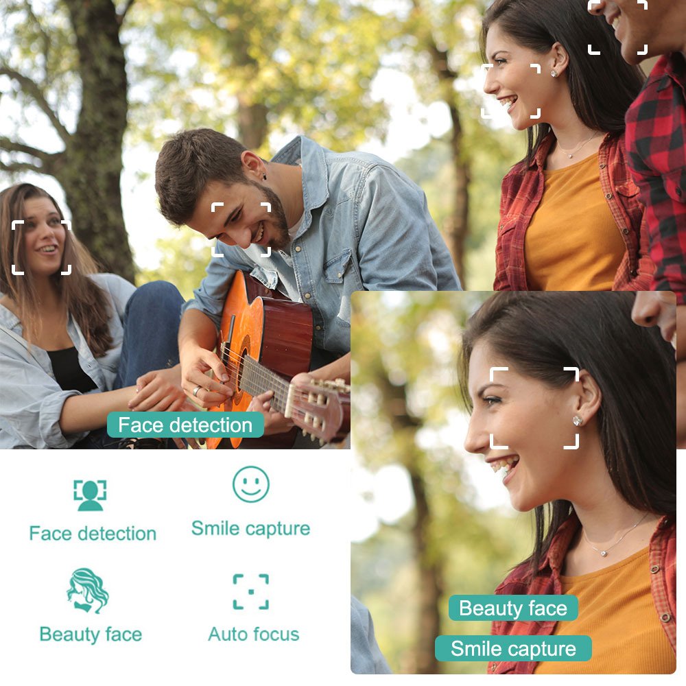4K Digital Camera for YouTube with Wifi 16X Digital Zoom Vlogging Camera Video Camcorder Wide Angle Lens digital camera