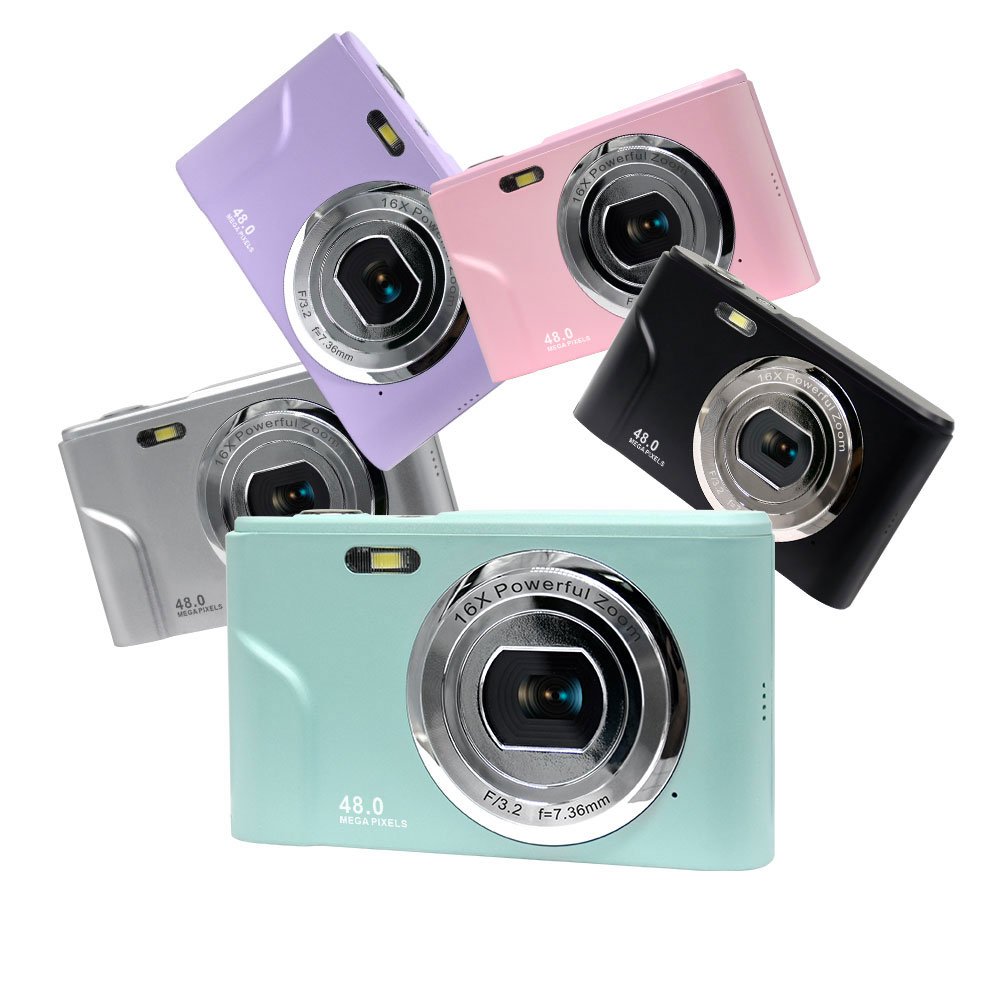 4K Digital Camera for YouTube with Wifi 16X Digital Zoom Vlogging Camera Video Camcorder Wide Angle Lens digital camera