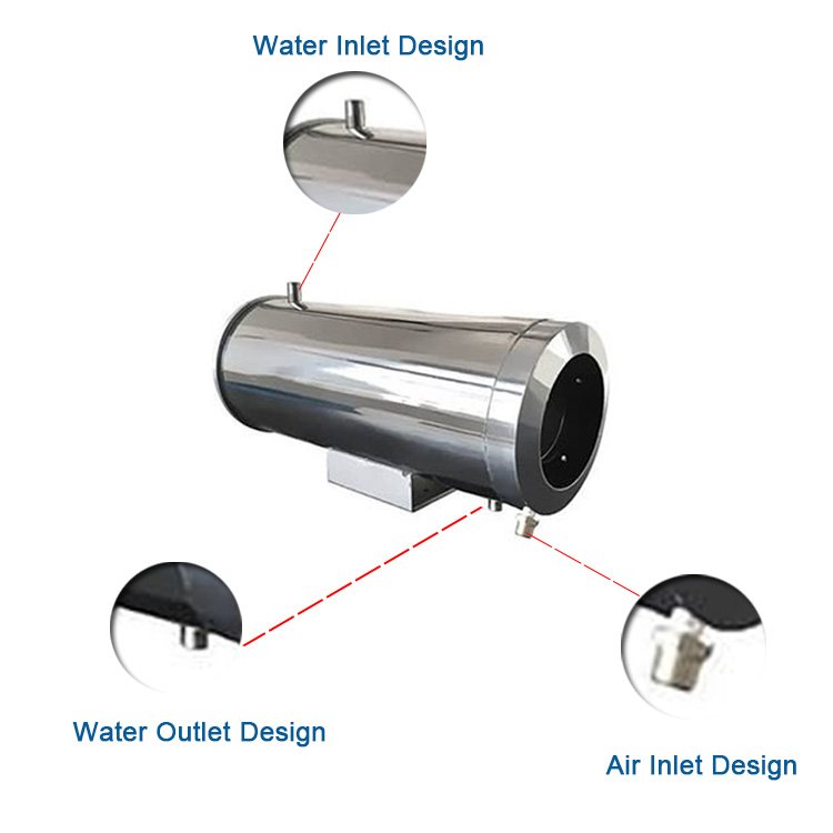 IP68 2.0MP Explosion Proof Infrared Network CCTV Camera with SS304/316L Housing