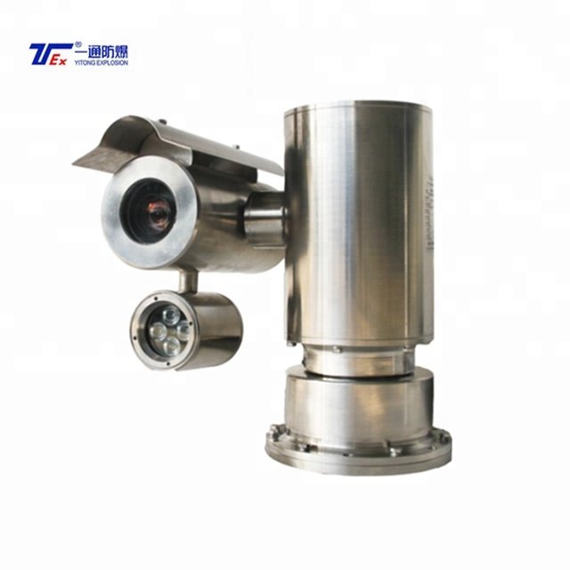 ATEX CE IECEx Camera Explosion proof CCTV Camera ATEX Camera 360 Degree w/ PTZ for Zone1,2