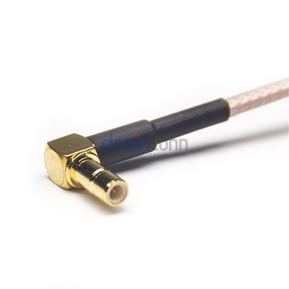SMB Female to BNC Female Jack Bulkhead IP67 with RG178 RG316 Extension Cable Assembly