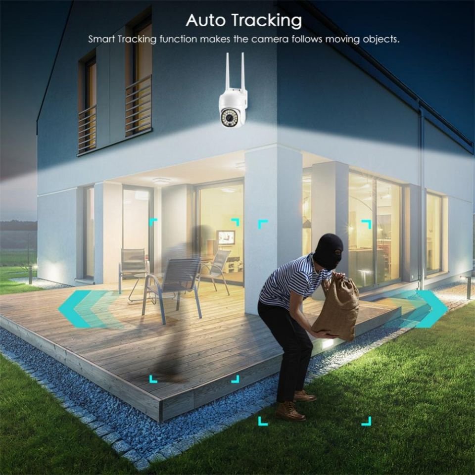 outdoor ptz video surveillance wireless camera 5G wifi cctv Camera Audio Motion Alarm network Security wifi Cameras