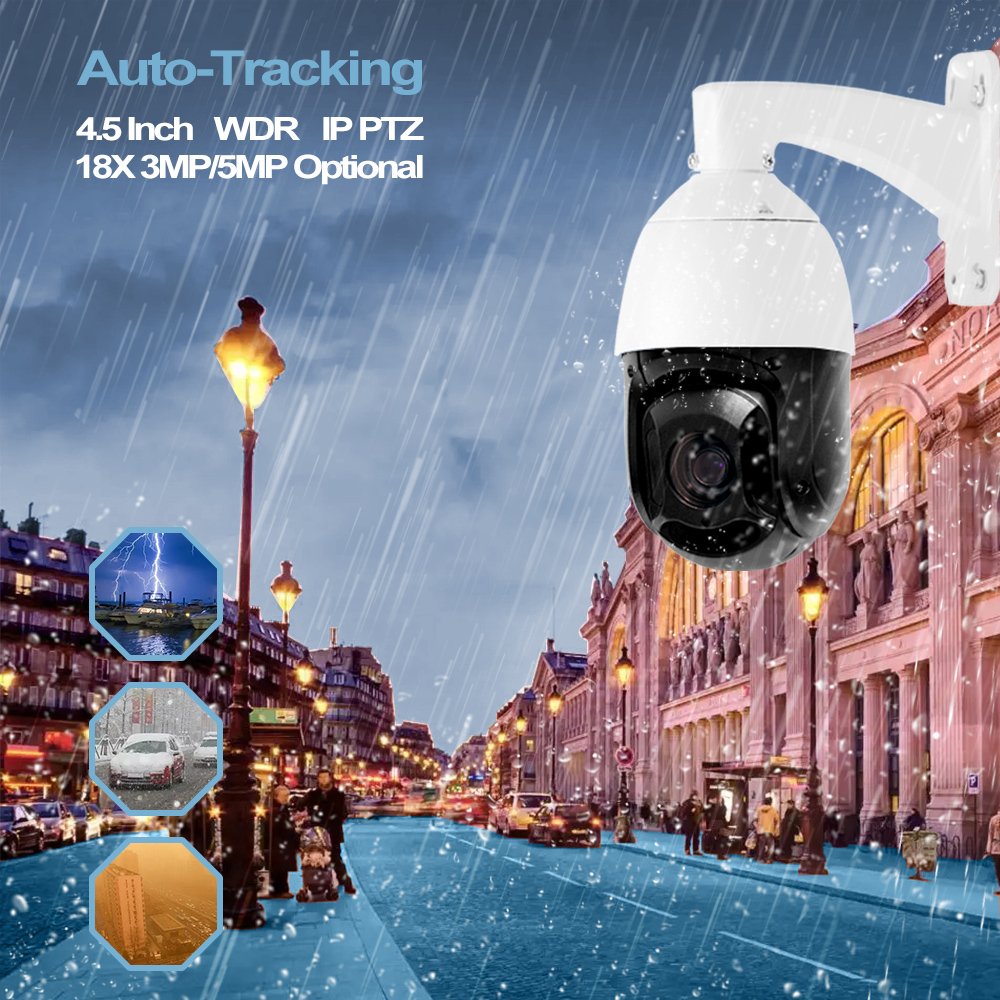 360 Degree Coverage Full-Frame Camera 20X 25X 30X 36X PTZ Camera IR Night Vision Security CCTV IP Network Camera
