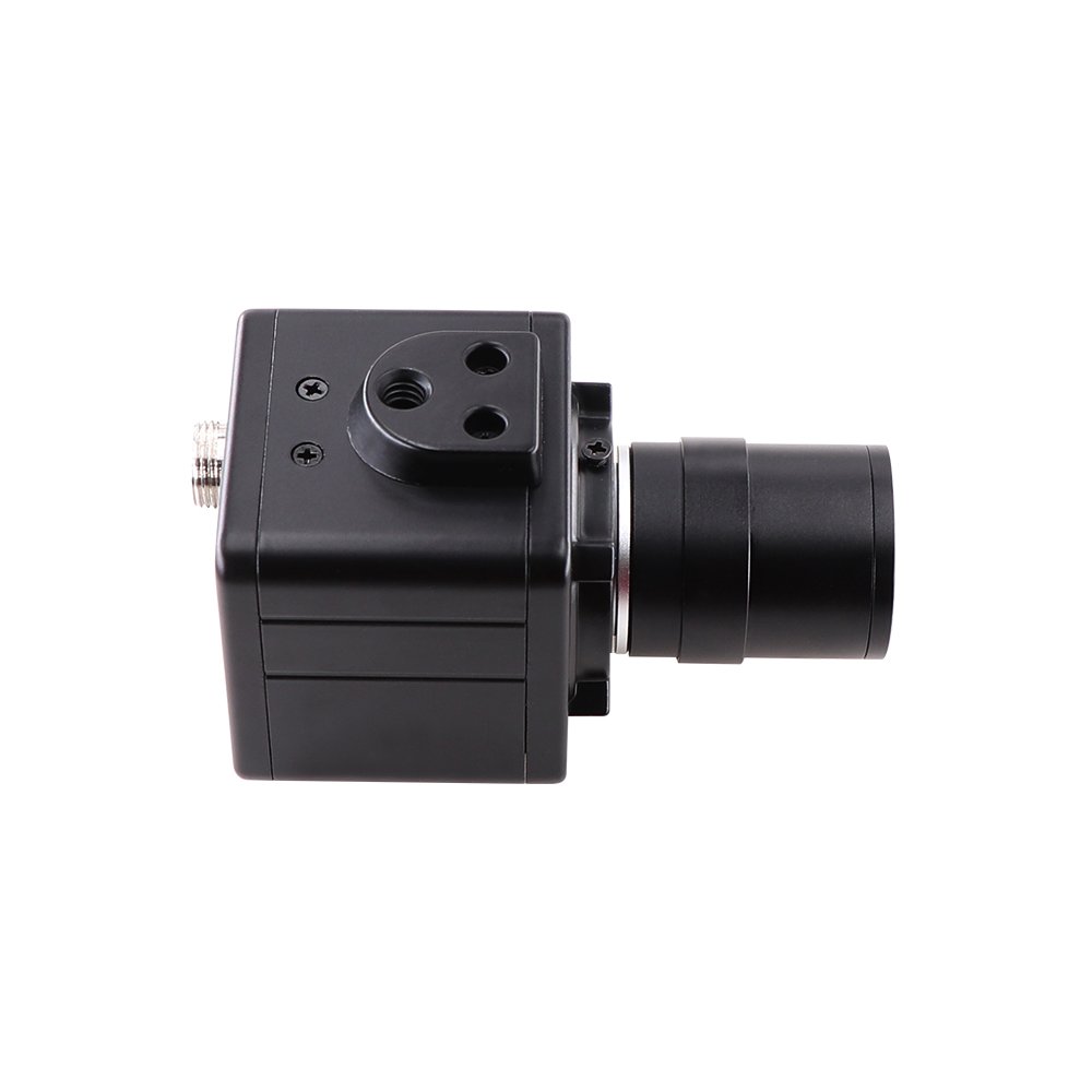 Global Shutter High Speed 120fps CS Mount Varifocal 2.8-12mm UVC Plug Play Driverless USB Camera with Mini Case