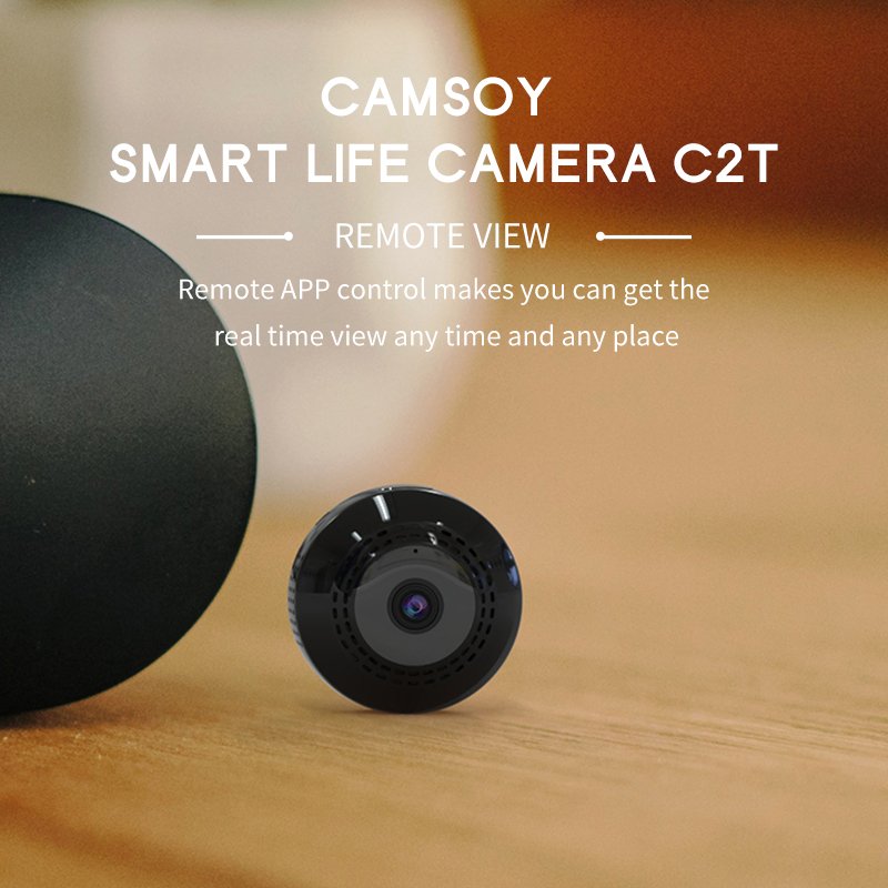Hot Sales Mini Camera Wireless Wifi View Angle Night Vision One-way 1MP/1080P 2.4G WiFi Cameras for Home Security