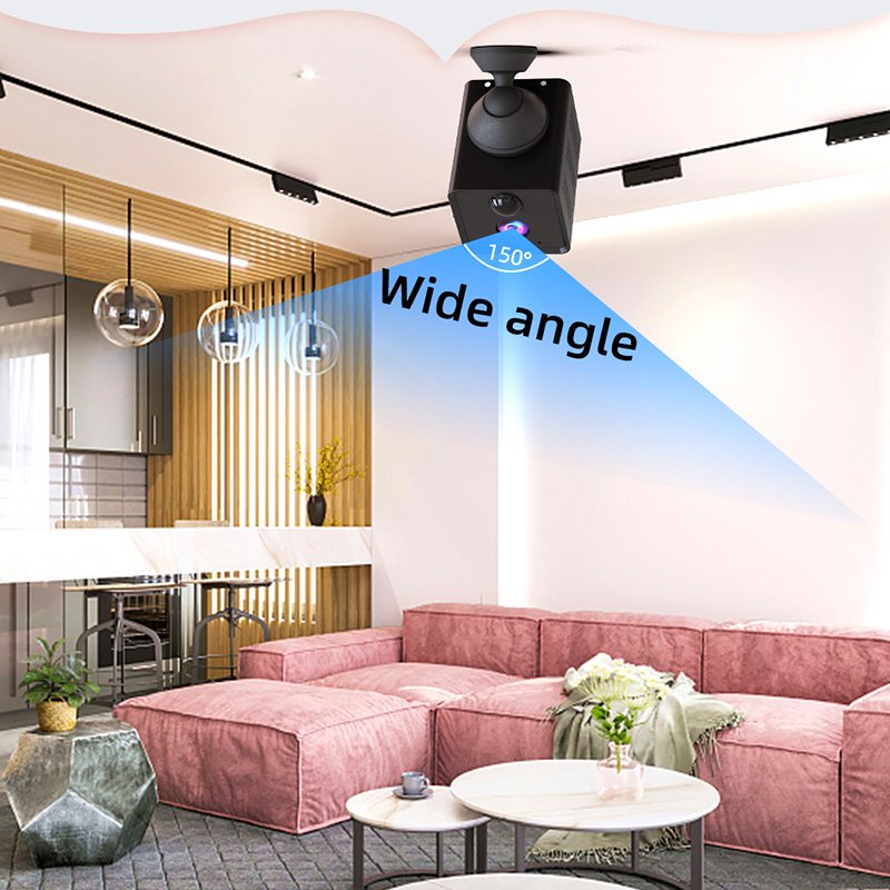 LCLCTEK Tuya Smart 1080P 4G Mini battery security camera with PIR Motion Detection wireless cctv camera