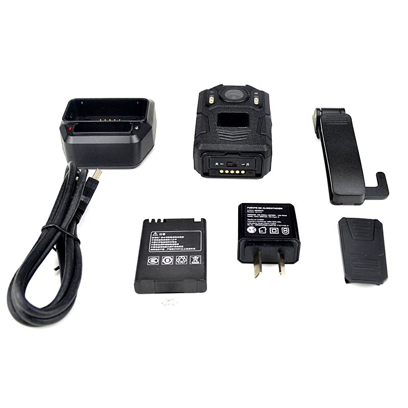 Body Camera 4G GPS WIFI AES265 Live Video G-sensor Remote App Wearable Body Worn Camera