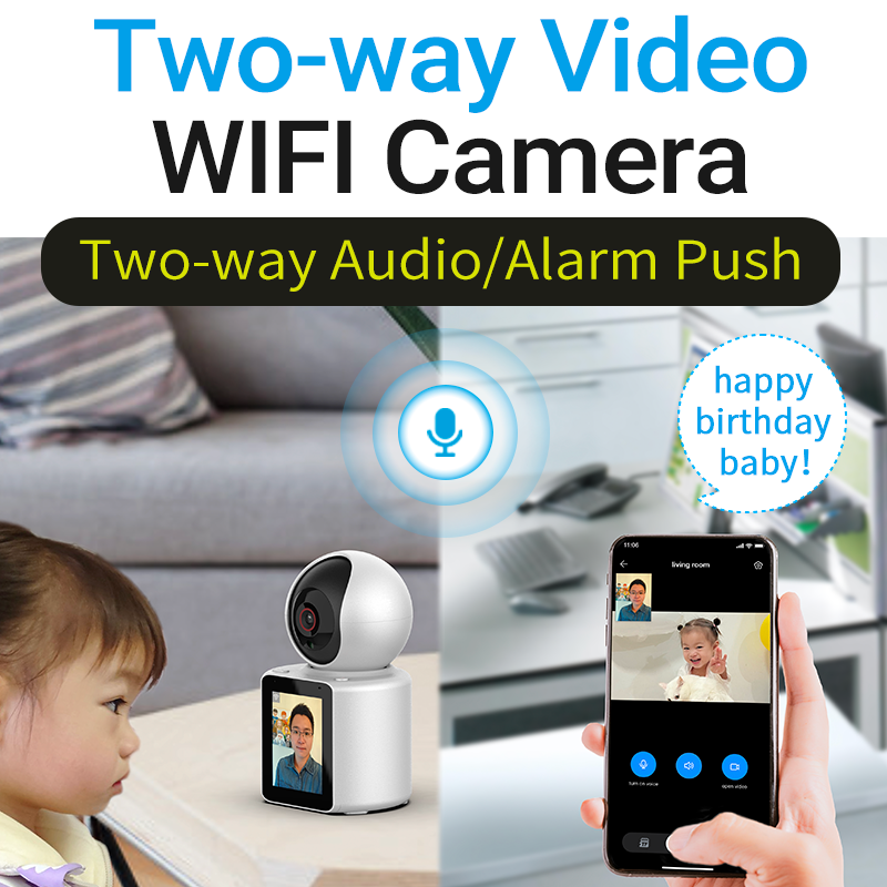 Home Smart Camera Human Tracking IP Cloud 360 panoramic PTZ Camera Elderly Safety Abnormal Alarm Wifi video call Camera