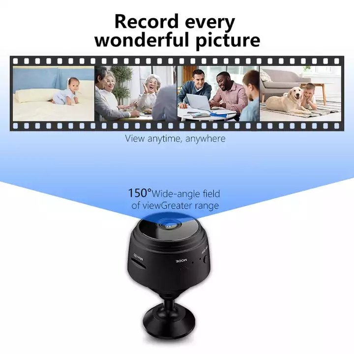 A9 Wifi Camera Wifi 1080p Battery Powered Camera Night Vision