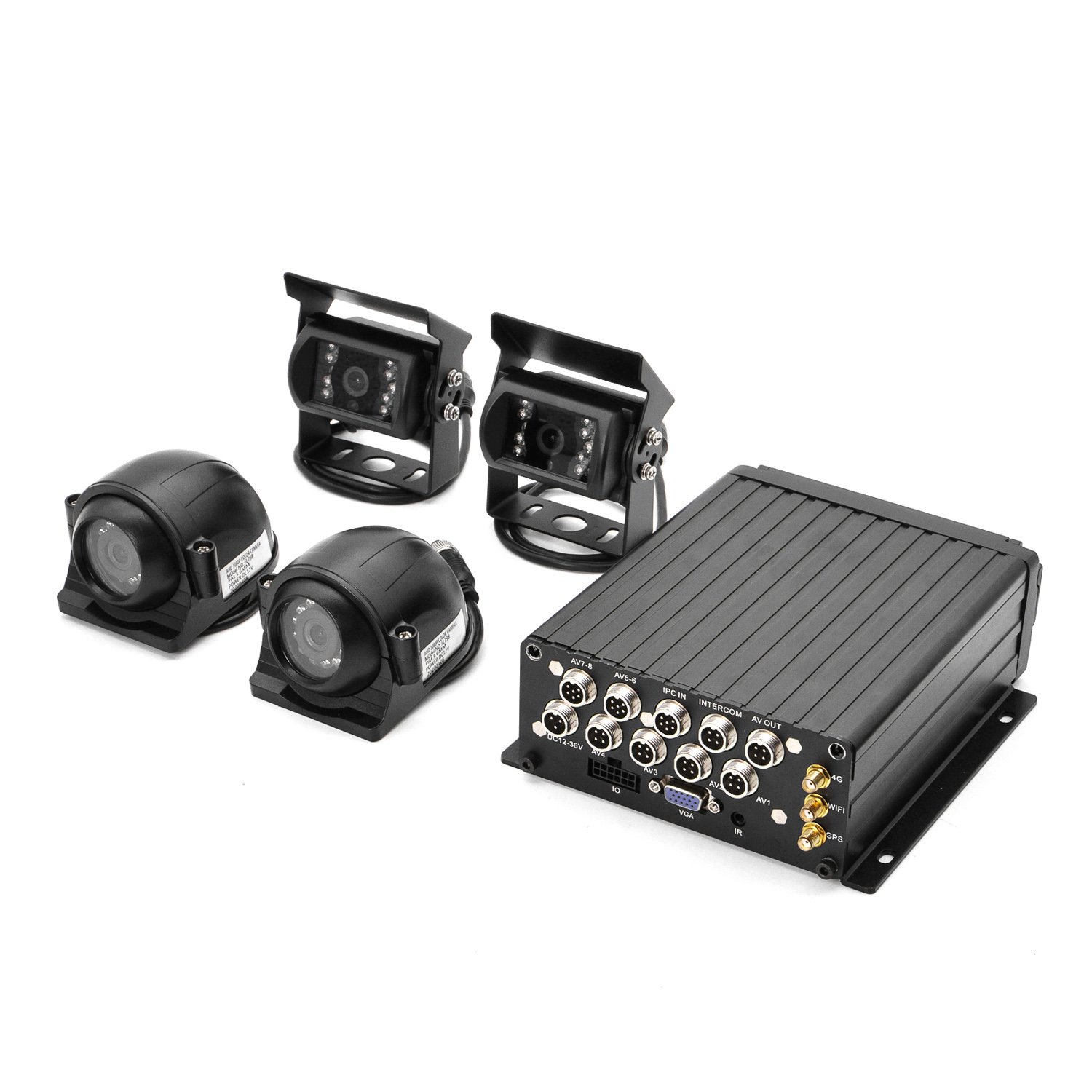 FL & OEM 4CH 1080P HDD MDVR With 4G GPS MOBILE DVR FOR BUS CCTV SYSTEM Real Time Monitoring and Tracking Bus MDVR