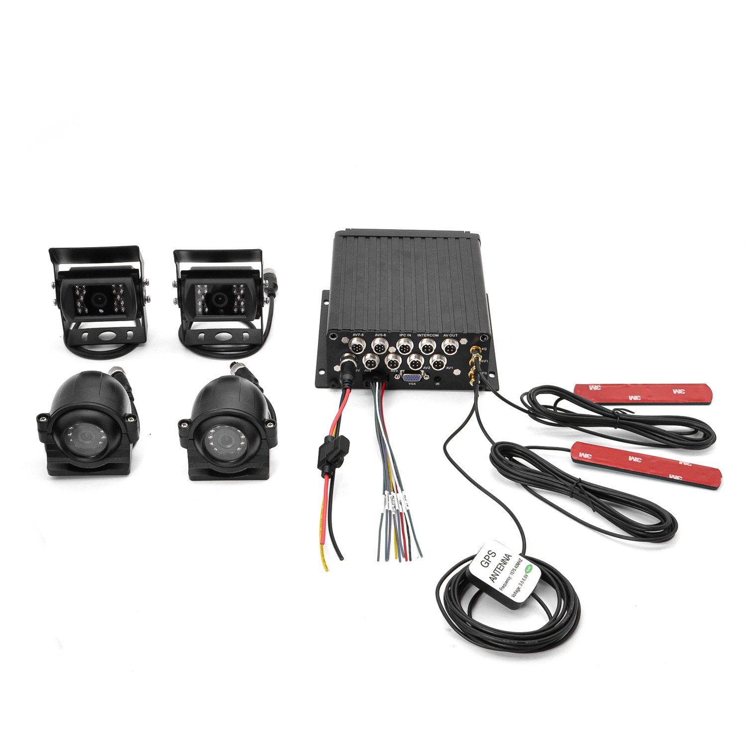 FL & OEM 4CH 1080P HDD MDVR With 4G GPS MOBILE DVR FOR BUS CCTV SYSTEM Real Time Monitoring and Tracking Bus MDVR