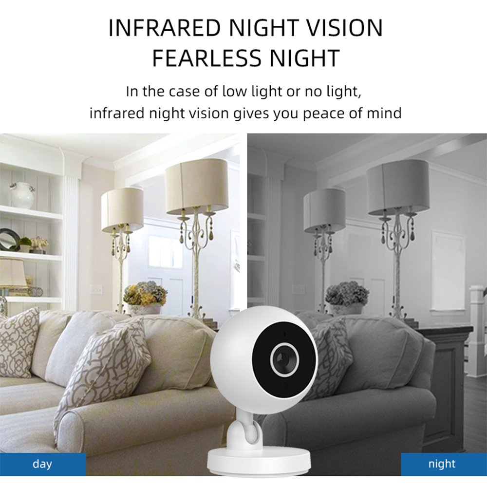 Smart IR Night Vision Mini Recorder WiFi HD Indoor Outdoor Security IP Camera