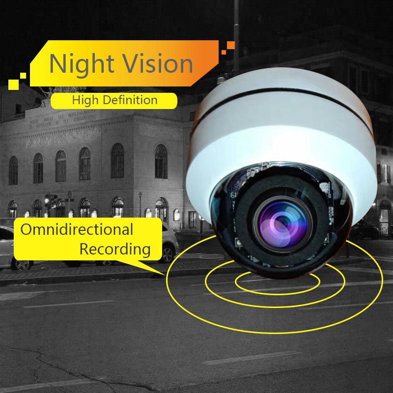 2MP camhipro application network video monitoring 4G wireless H 265 intelligent PT camera waterproof