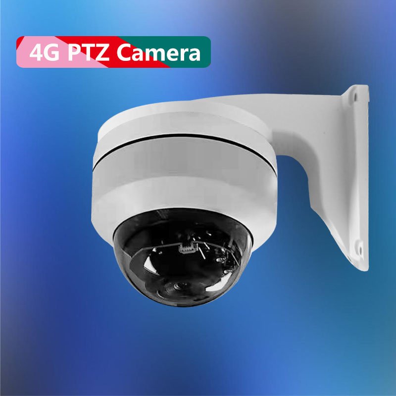 2MP camhipro application network video monitoring 4G wireless H 265 intelligent PT camera waterproof