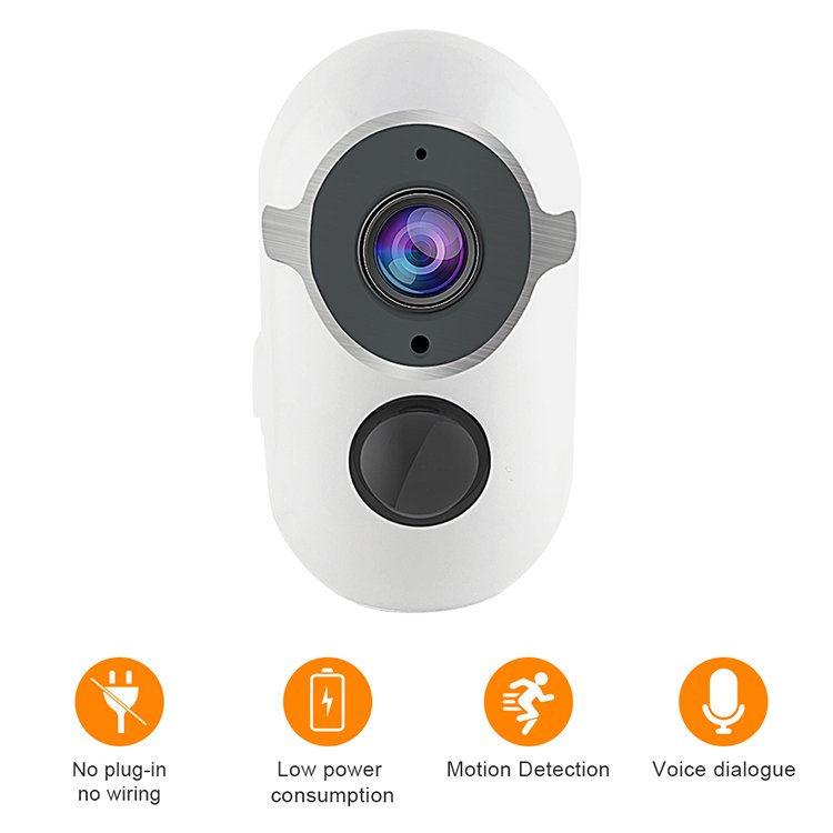 Wholesale Hd 1080p Rechargeable Battery Powered Tuya Camera Small Indoor Security Camera System Mini CCTV Monitor Digital Camera