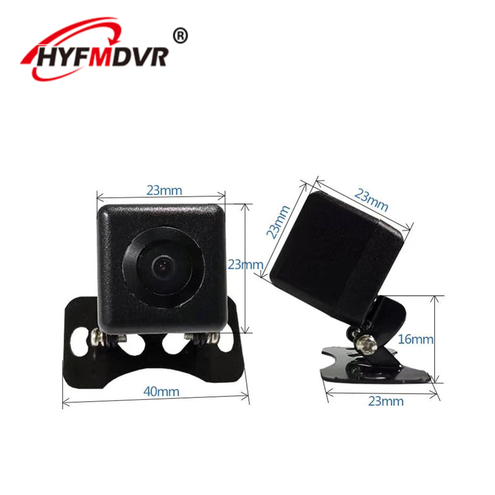 HYF AHD Front Rear Back Side View Small Mini Camera for Vehicle Car Bus Taxi Truck