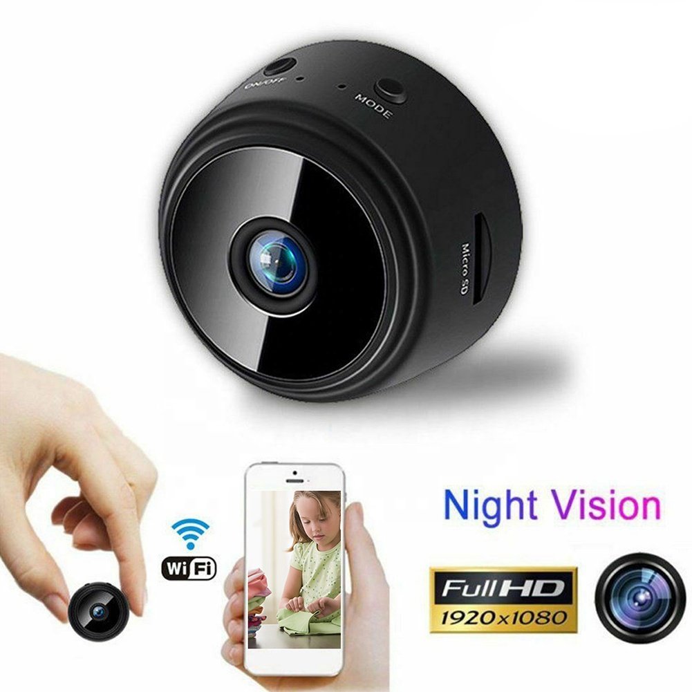 A9 WIFI Camera 1080P Wireless Night Vision Home Security Camera Backside Magnetic Mini Camera