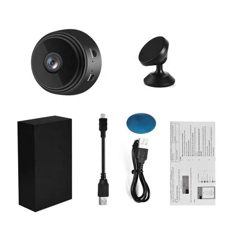 A9 WIFI Camera 1080P Wireless Night Vision Home Security Camera Backside Magnetic Mini Camera