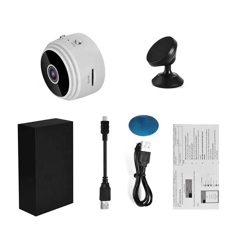 A9 WIFI Camera 1080P Wireless Night Vision Home Security Camera Backside Magnetic Mini Camera