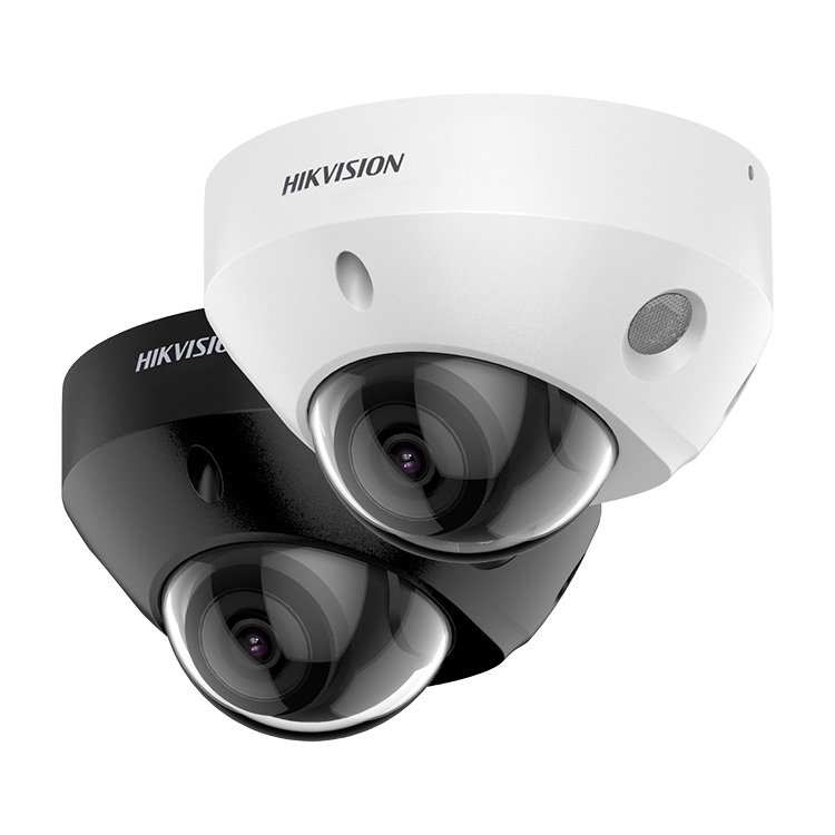Mini Dome Network Camera DS-2CD2586G2-I DS-2CD2586G2-IS Audio Alarm Perimeter Protection 8MP 4K IP Camera