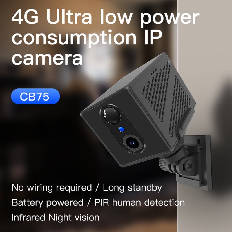 Rscamtom High Quality Wireless 4G Network Camera Night Vision Mini PIR Detection Two Way Talk 3000mAh Battery Cloud Storage