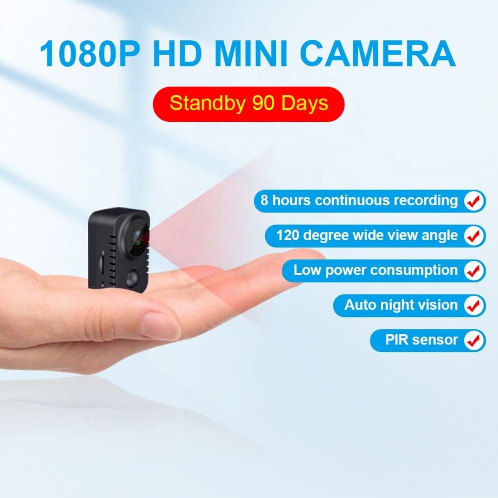QZT Mini Body Camera Portable Wireless Small Video Camera WIFI