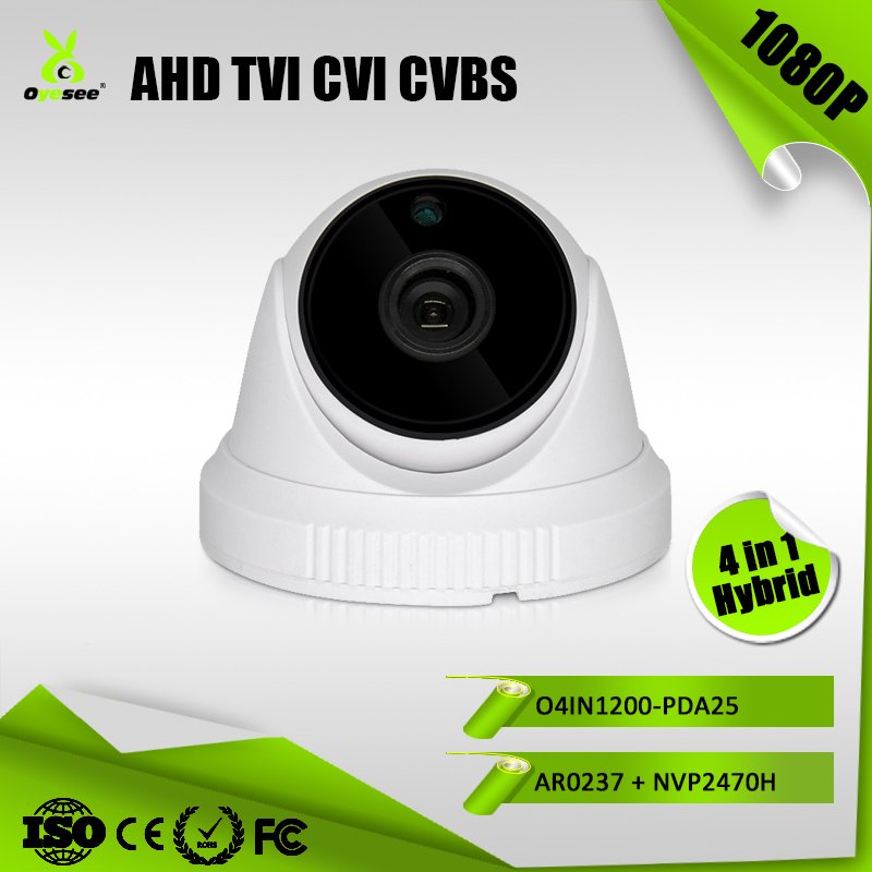 2.0megapixel 1080P AHD TVI CVI CVBS Hybrid 4 in 1 low cost dvr cp plus colin cctv camera