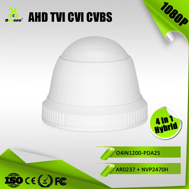 2.0megapixel 1080P AHD TVI CVI CVBS Hybrid 4 in 1 low cost dvr cp plus colin cctv camera