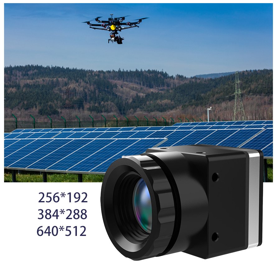 Top Drone Analog 640 x 512 IR Thermal Resolution Timo Fpv 7 Thermal Imager Camera Module With CVBS And 1806 Detection Range