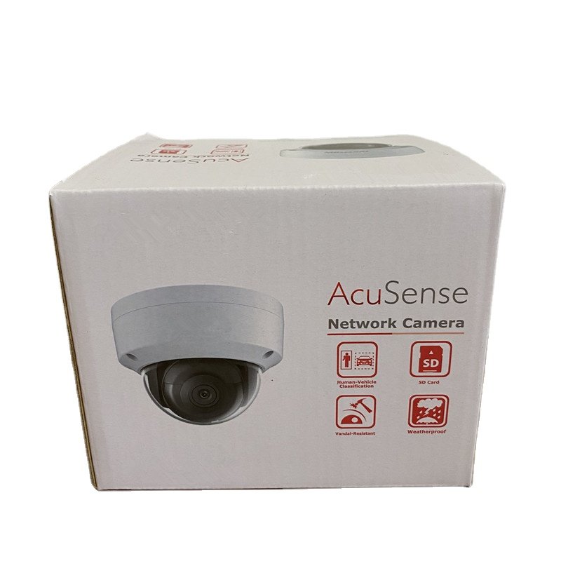 Ready Stock DS-2CD2143G2-IS 2.8mm IK10 Vandalproof 4 MP AcuSense Fixed Dome Network Camera