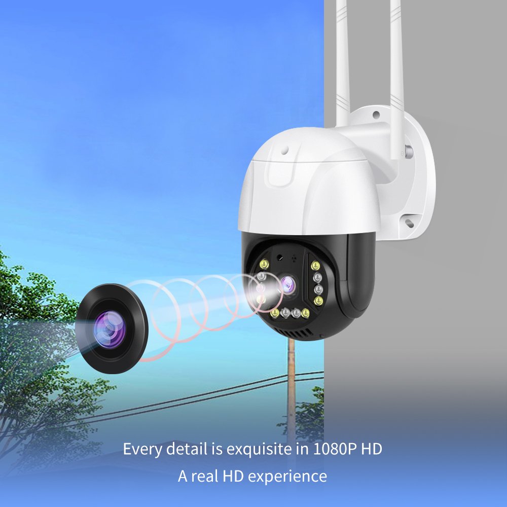 V380 OEM Ip66 Outdoor 2.8 Inch Ptz Network Camera Security Camera Colorful Ir Night Vision 3mp Auto Tracking Ptz 4G CCTV Came