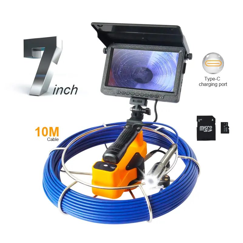 Wopson 2023 New Arrival 23MM Handheld Design Analog Camera Drain Pipeline Inspection Camera for Septic Tank