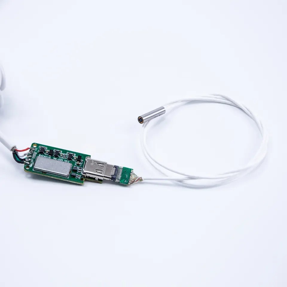 Customized 3mm Diameter Flexible Endoscope Camera Module for Medical Cube cmos micro camera module