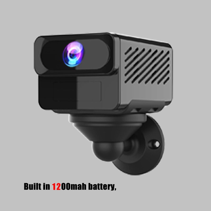 Full HD Wifi Portable Mini Video Recorder Wireless CCTV Camera M1 2023 New OEM Cloud Camera Indoor Camera Black Mini DV 1200 Mah