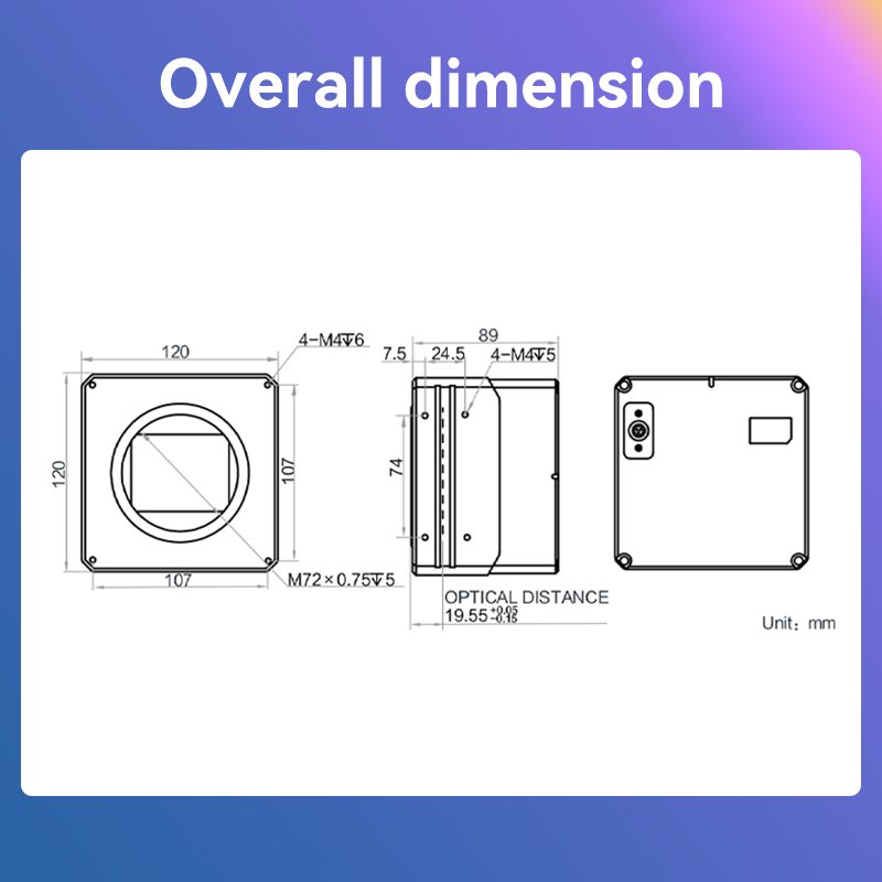 HIKROBOT Camera Industry MV-CH1510-10FC-M72-TF Industrial Area Scan Camera Camera Industry