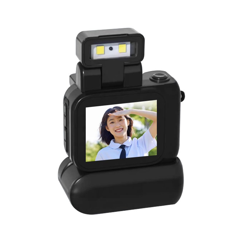 New Monoreflexes Style Mini Camera CMOS With Flash Lamp And Battery Dock Portable Video Recorder DV 1080P With LCD Screen