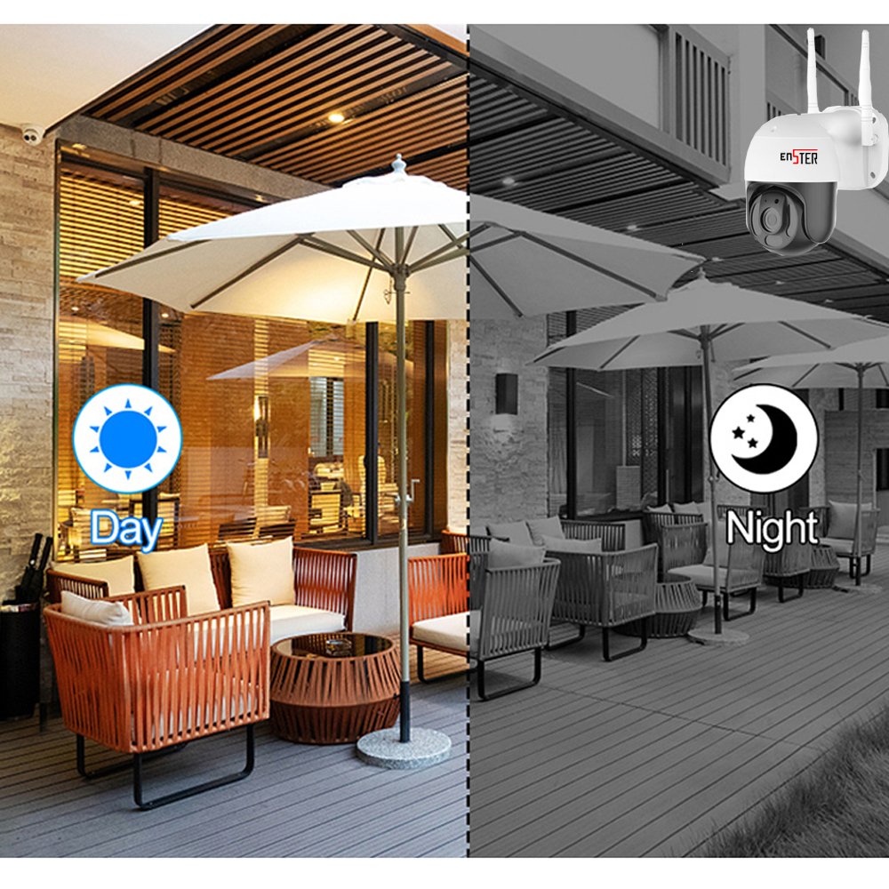 Best selling Outdoor 2MP 5MP Security CCTV P2P Two Way Audio PTZ Motorized Pan Tilt Mini Wifi Camera